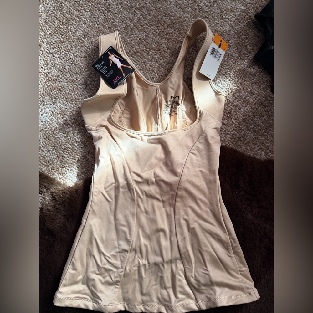 Beige Shapewear Bodysuit